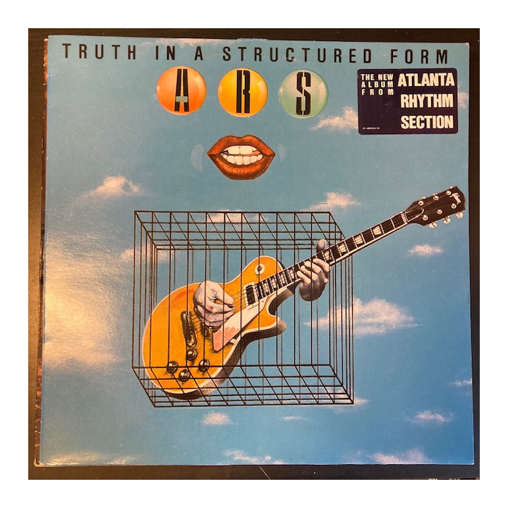Atlanta Rhythm Section - Truth In A Structured Form LP (VG+/VG+) -southern rock-