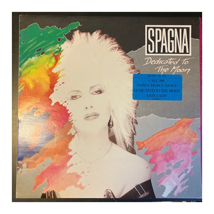Spagna - Dedicated To The Moon LP (VG+/M-) -italo-disco-