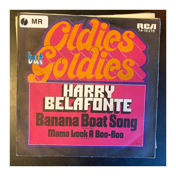 Harry Belafonte - Banana Boat Song 7'' (VG+/VG+) -reggae-