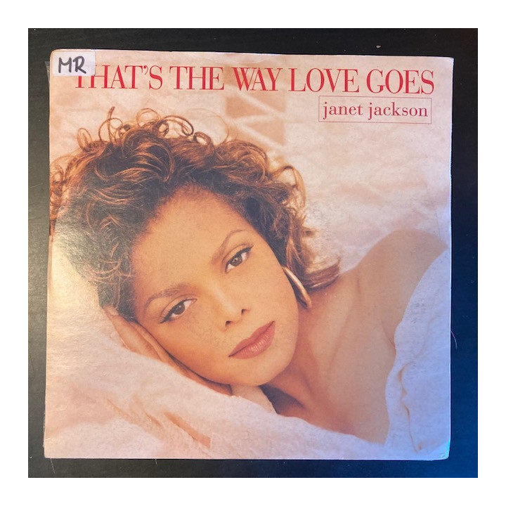 Janet Jackson - That's The Way Love Goes 7'' (VG+/VG+) -r&b-