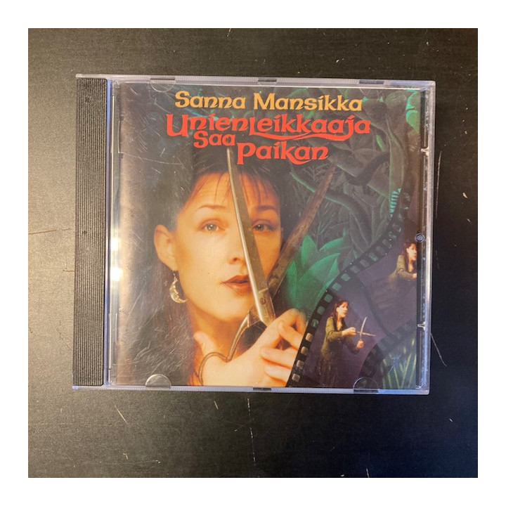 Sanna Mansikka - Unienleikkaaja saa paikan CD (VG+/VG+) -pop-