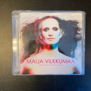 Maija Vilkkumaa - Kunnes joet muuttaa suuntaa CD (VG+/VG+) -pop rock-