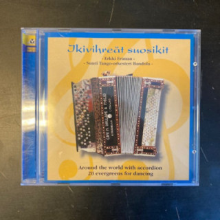 Erkki Friman & Suuri Tango-orkesteri Bandola - Ikivihreät suosikit CD (VG+/M-) -iskelmä-