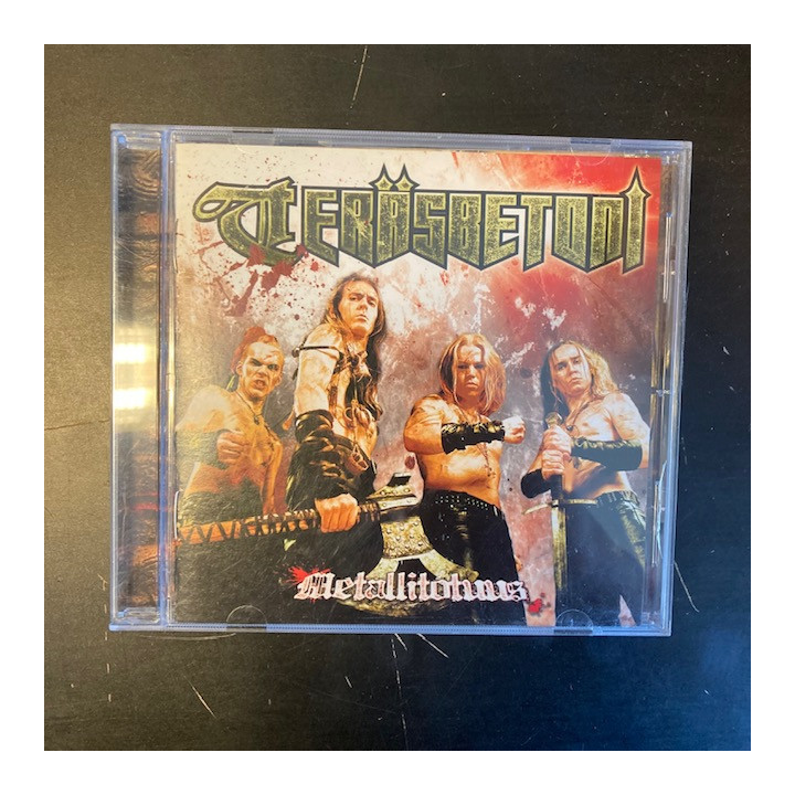 Teräsbetoni - Metallitotuus CD (VG+/M-) -power metal-