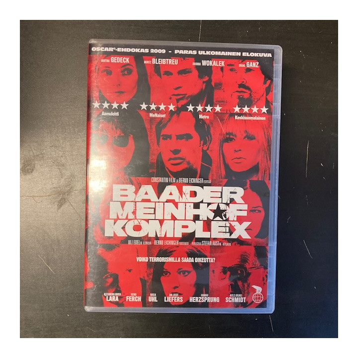 Baader Meinhof DVD (M-/M-) -draama-