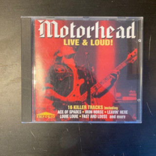 Motörhead - Live & Loud! CD (VG/VG+) -heavy metal-