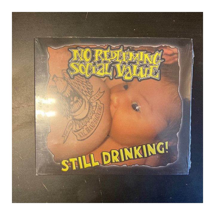No Redeeming Social Value - Still Drinking! CD (avaamaton) -hardcore-