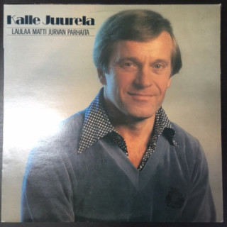 Kalle Juurela - Laulaa Matti Jurvan parhaita LP (M-/VG+) -iskelmä-