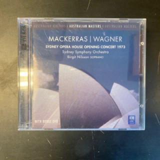 Mackerras / Wagner - Sydney Opera House Opening Concert 1973 CD+DVD (M-/M-) -klassinen-