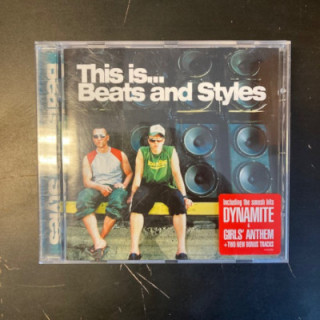 Beats And Styles - This Is... Beats And Styles CD (VG+/M-) -electro-
