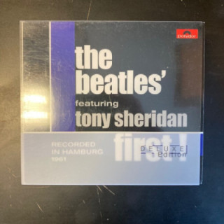 Beatles Featuring Tony Sheridan - The Beatles' First (deluxe edition) 2CD (G-M-/VG+) -rock n roll-