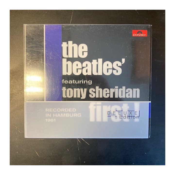 Beatles Featuring Tony Sheridan - The Beatles' First (deluxe edition) 2CD (G-M-/VG+) -rock n roll-