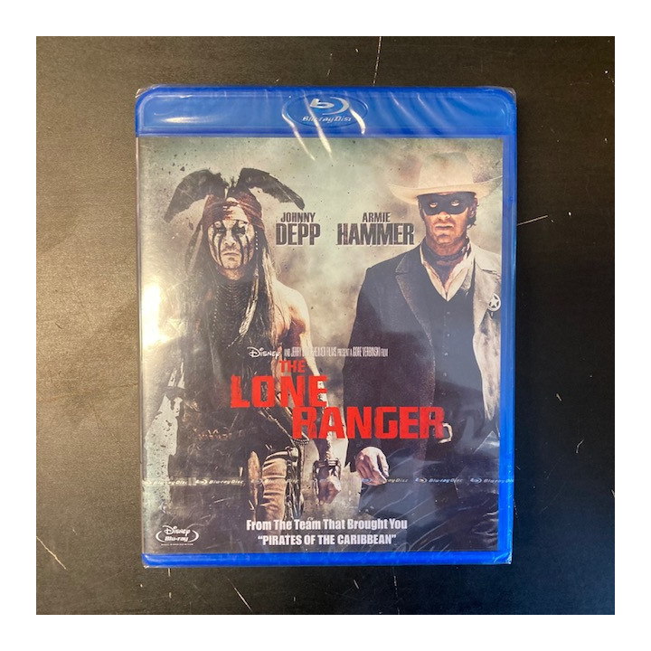 Lone Ranger Blu-ray (avaamaton) -western-