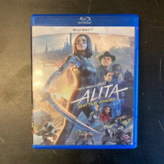 Alita - Battle Angel Blu-ray (M-/M-) -toiminta/sci-fi-