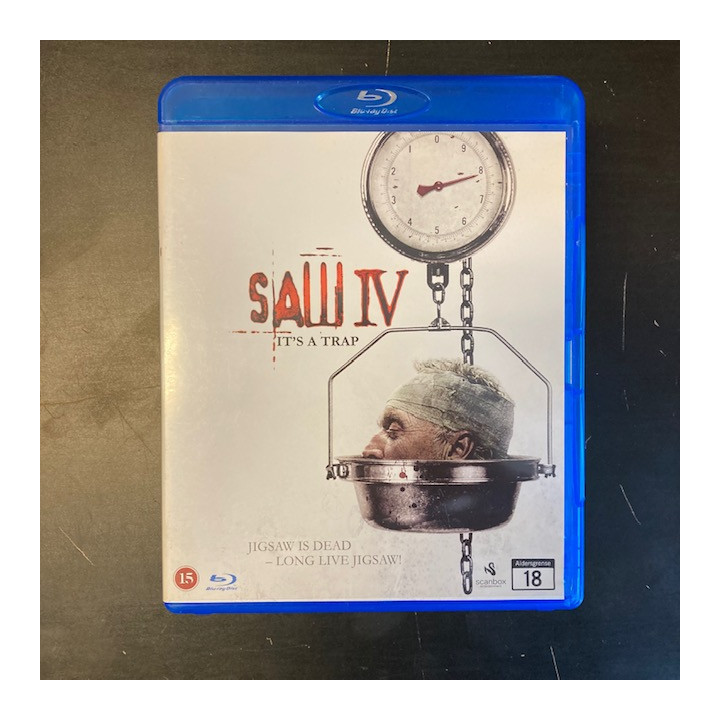 Saw IV Blu-ray (M-/M-) -kauhu-