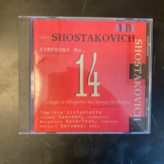 Shostakovich - Symphony No.14 CD (VG+/M-) -klassinen-