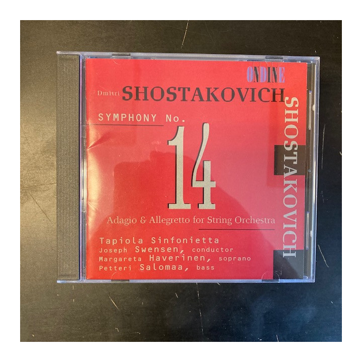 Shostakovich - Symphony No.14 CD (VG+/M-) -klassinen-
