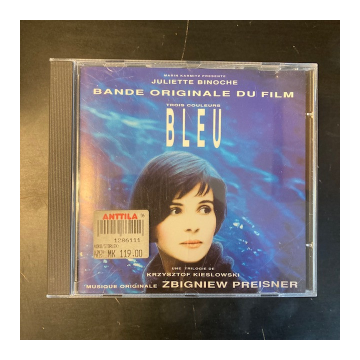 Trois Couleurs: Bleu - The Soundtrack CD (VG+/VG) -soundtrack-