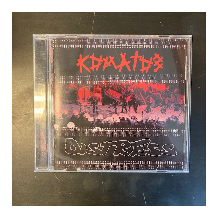 Komatoz / Distress - Split CD (VG/VG+) -hardcore-