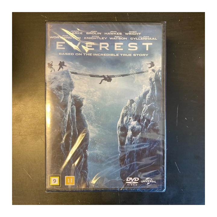 Everest DVD (avaamaton) -seikkailu/draama-