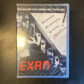 Exam DVD (avaamaton) -jännitys-