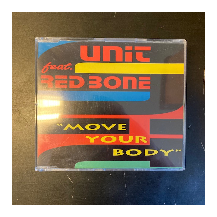 Unit Feat. Red Bone - Move Your Body CDS (VG+/M-) -dance-