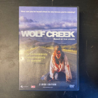 Wolf Creek 2DVD (VG+/M-) -kauhu-