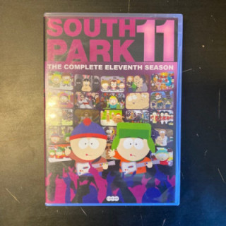 South Park - Kausi 11 3DVD (VG-VG+/M-) -tv-sarja-