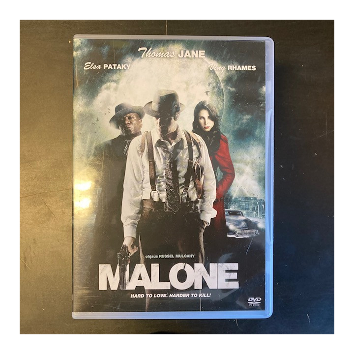 Malone DVD (VG+/M-) -jännitys-