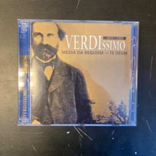 Verdi - Verdissimo (Messa Da Requiem / Te Deum) 2CD (VG+-M-/M-) -klassinen-