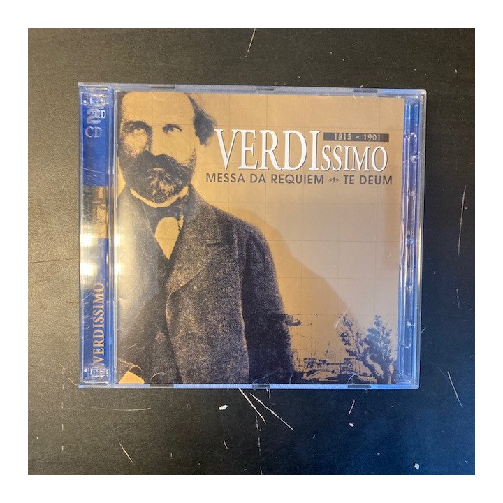 Verdi - Verdissimo (Messa Da Requiem / Te Deum) 2CD (VG+-M-/M-) -klassinen-