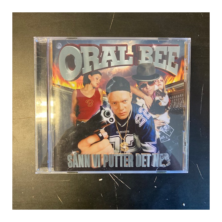 Oral Bee - Sånn vi putter det ned CD (VG+/VG+) -g-funk-