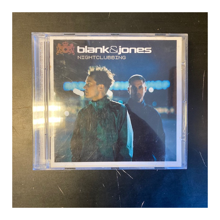 Blank & Jones - Nightclubbing CD (VG+/VG+) -trance-