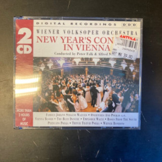 Wiener Volksoper Orchestra - New Year's Concert In Vienna 2CD (M-/M-) -klassinen-