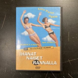 Ihanat naiset rannalla DVD (VG+/M-) -komedia-