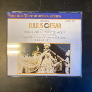Handel - Julius Caesar 2CD (VG+-M-/M-) -klassinen-