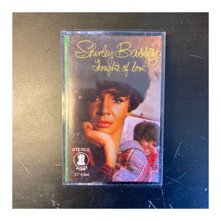 Shirley Bassey - Thoughts Of Love C-kasetti (VG+/M-) -pop-