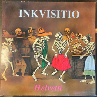 Inkvisitio - Helvetti 12'' EP (VG+/VG+) -pop rock-