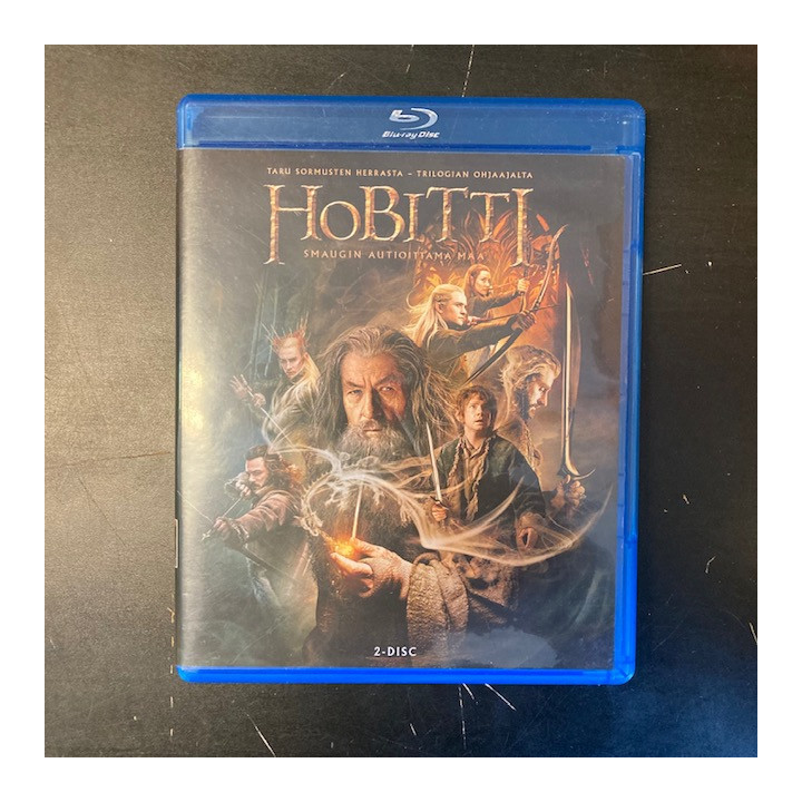 Hobitti - Smaugin autioittama maa Blu-ray (M-/M-) -seikkailu-