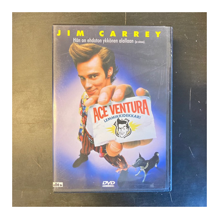 Ace Ventura - Lemmikkidekkari DVD (M-/M-) -komedia-