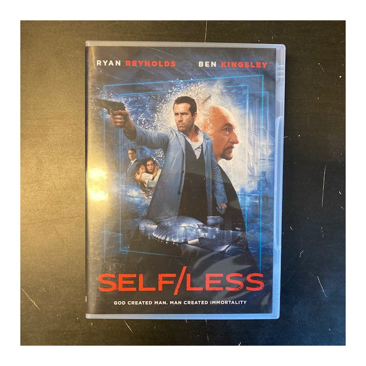 Self/less DVD (VG+/M-) -toiminta/sci-fi-