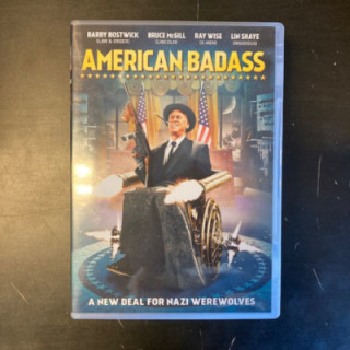 American Badass DVD (M-/M-) -toiminta/komedia-