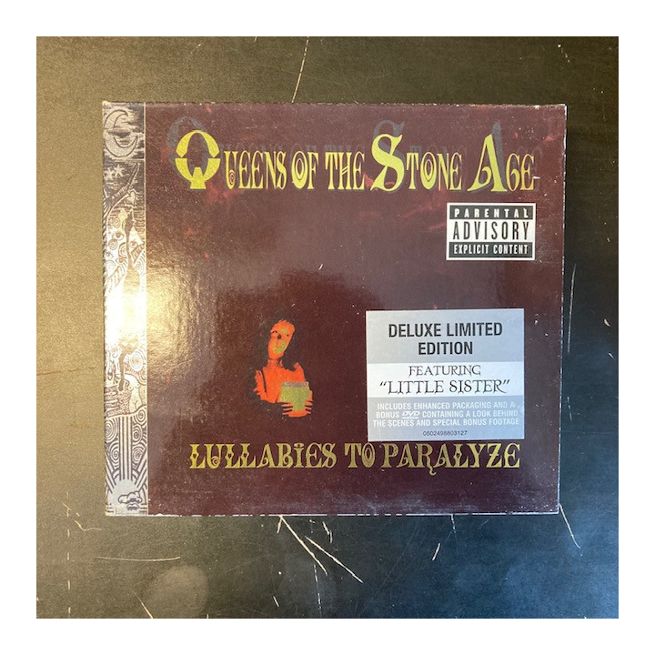 Queens Of The Stone Age - Lullabies To Paralyze (deluxe edition) CD+DVD (M-/VG+) -stoner rock-