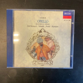 Verdi - Otello (Scenes & Arias) CD (VG+/M-) -klassinen-