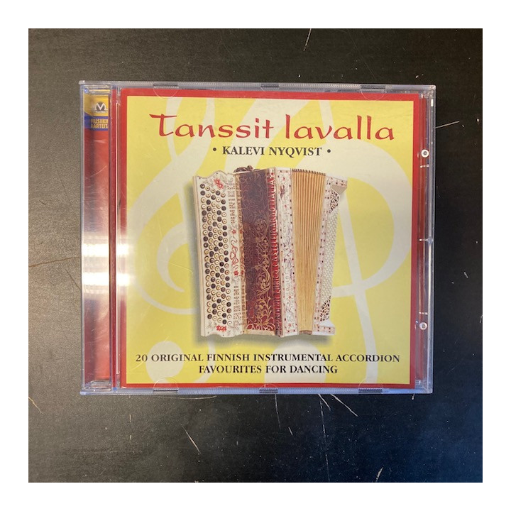 Kalevi Nyqvist - Tanssit lavalla CD (VG+/M-) -iskelmä-