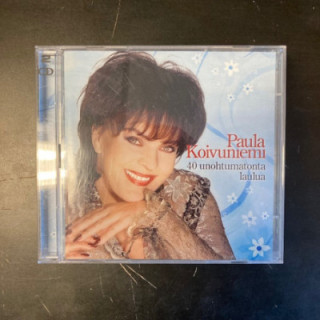 Paula Koivuniemi - 40 unohtumatonta laulua 2CD (VG+/M-) -iskelmä-