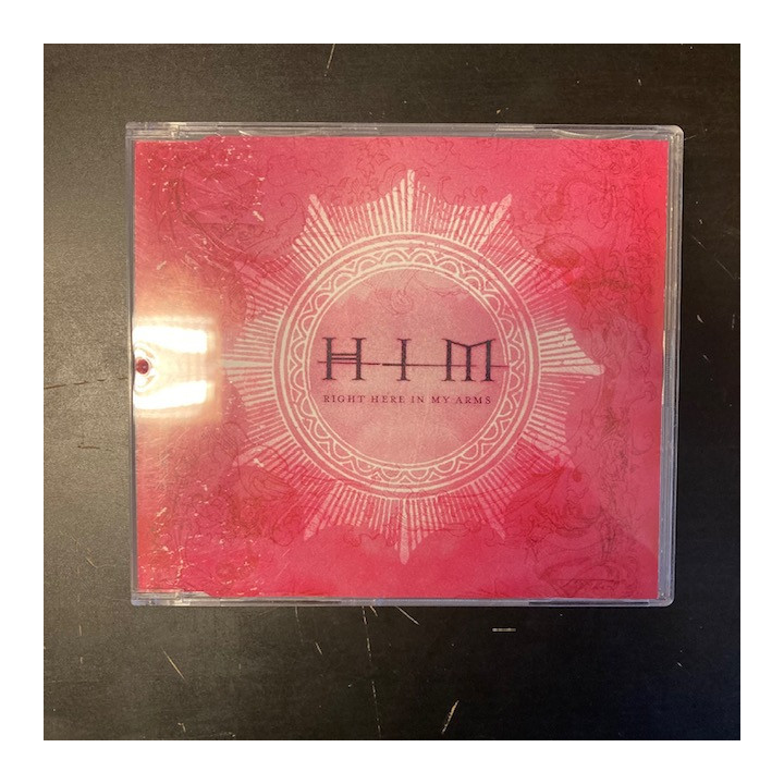 HIM - Right Here In My Arms CDS (M-/M-) -gothic metal-