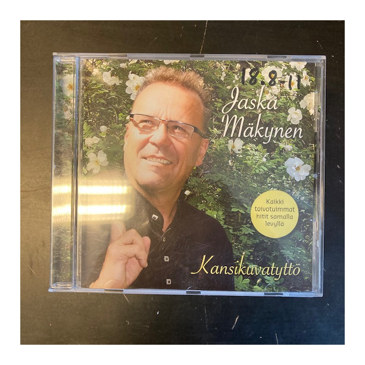 Jaska Mäkynen - Kansikuvatyttö CD (VG+/VG+) -iskelmä-