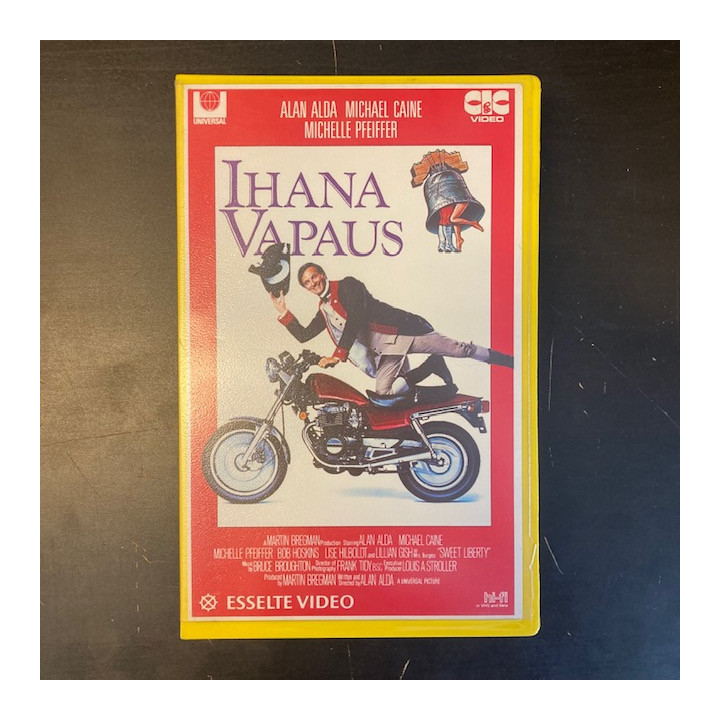 Ihana vapaus VHS (VG+/VG+) -komedia-