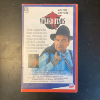 Välikohtaus VHS (VG+/M-) -draama-